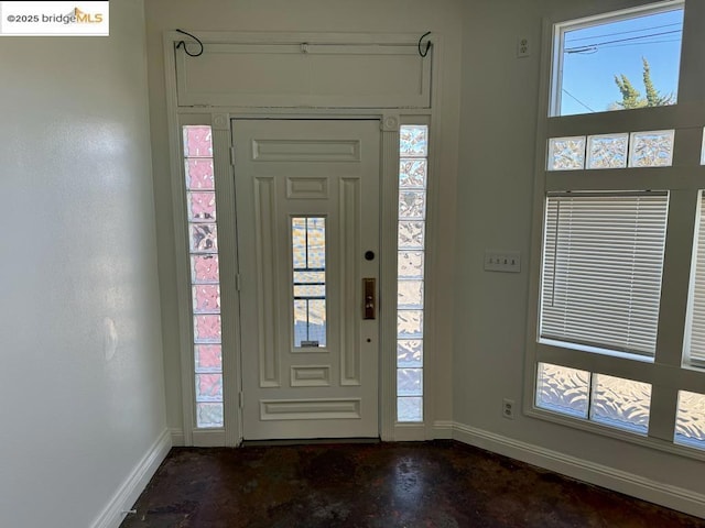 entrance foyer with a wealth of natural light