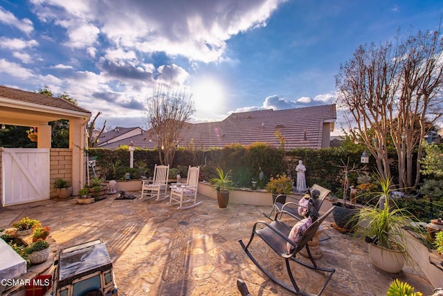 view of patio / terrace