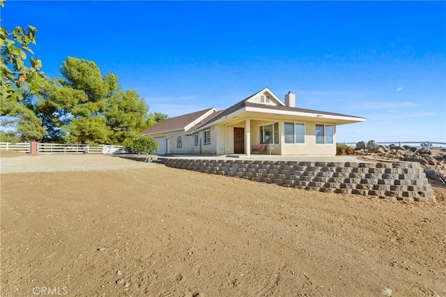 view of front of house