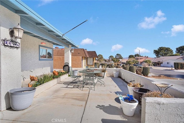 view of patio / terrace