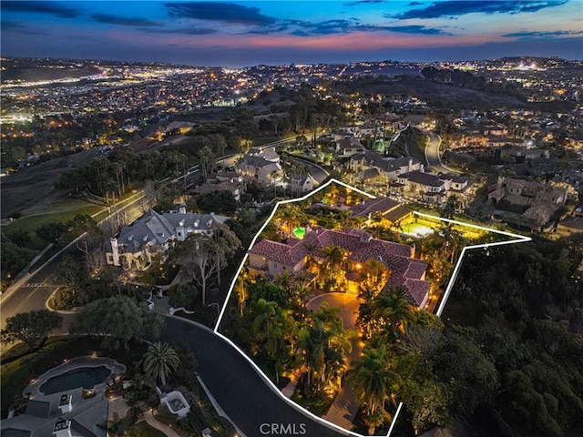 6 Inspiration, Laguna Niguel, CA 92677 - view of aerial view at dusk
