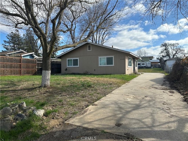 view of side of home