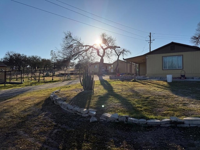 view of yard