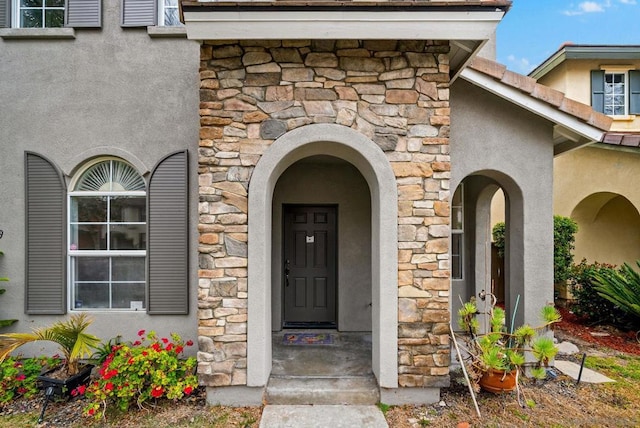 view of entrance to property