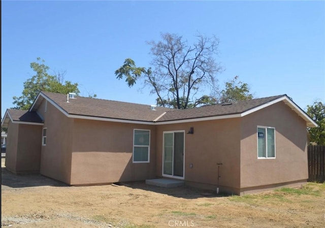 view of rear view of house