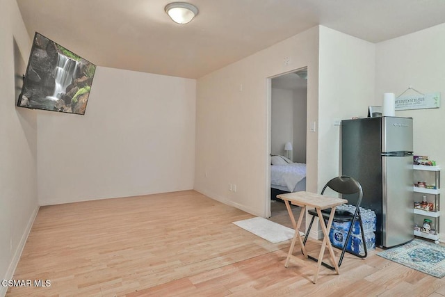 interior space featuring light hardwood / wood-style floors