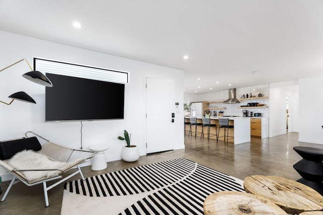 view of living room