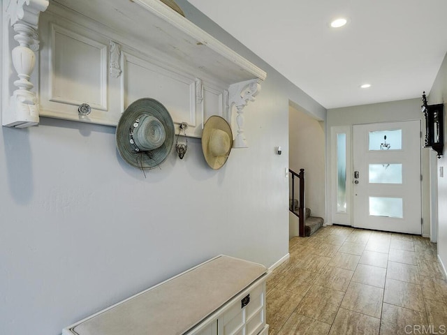 view of mudroom