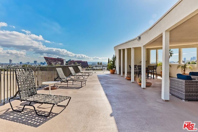 view of patio