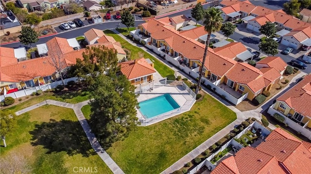 3738 Harrison St Unit 31, Riverside, CA 92503 - drone / aerial view with a residential view
