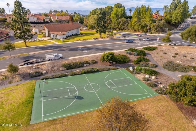 view of sport court