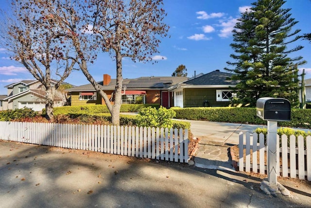 view of ranch-style house