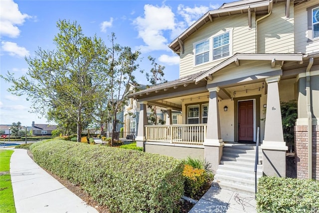 22 Arlington St, Ladera Ranch, CA 92694 - view of front of property with a porch