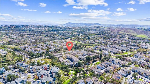 22 Arlington St, Ladera Ranch, CA 92694 - aerial view of property's location with mountains and nearby suburban area