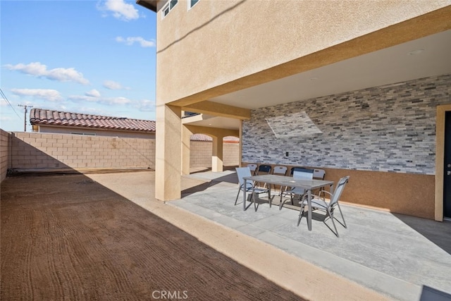 view of patio / terrace