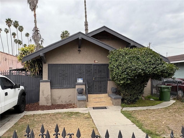 view of bungalow-style house