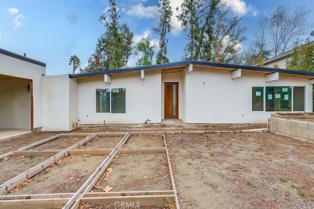 view of rear view of house