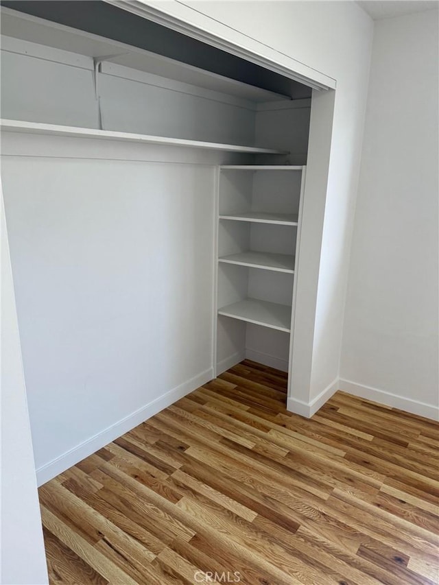 view of closet