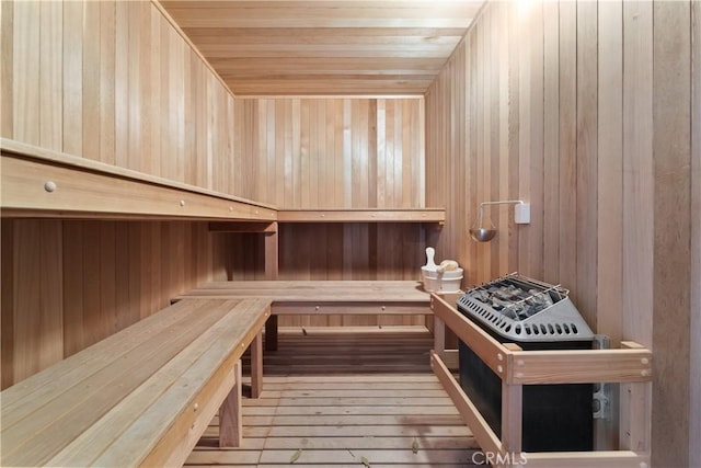 6011 Paseo La Vis, Woodland Hills, CA 91367 - view of sauna / steam room featuring hardwood / wood-style floors