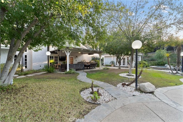 6011 Paseo La Vis, Woodland Hills, CA 91367 - view of yard featuring a patio area
