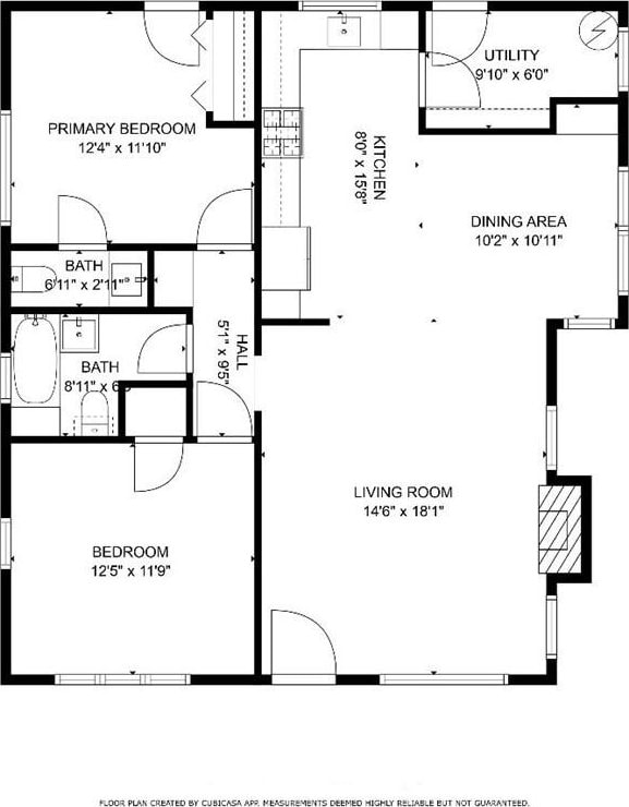 1886 Wagner St, Pasadena, CA 91107 - floor plan / room layout