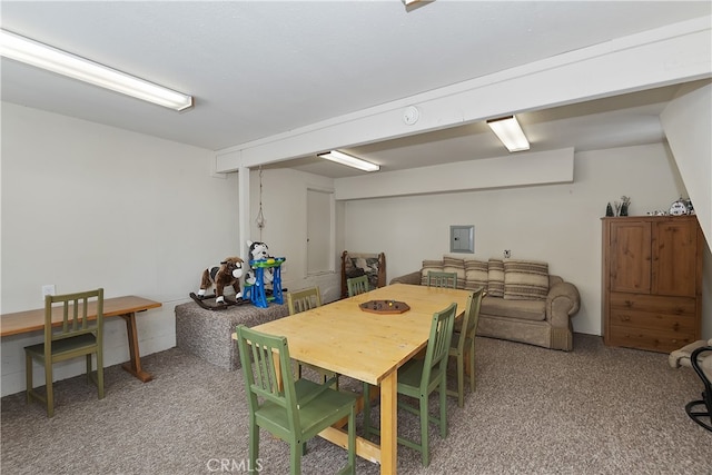 view of dining area