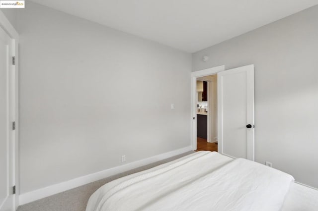 bedroom featuring carpet floors