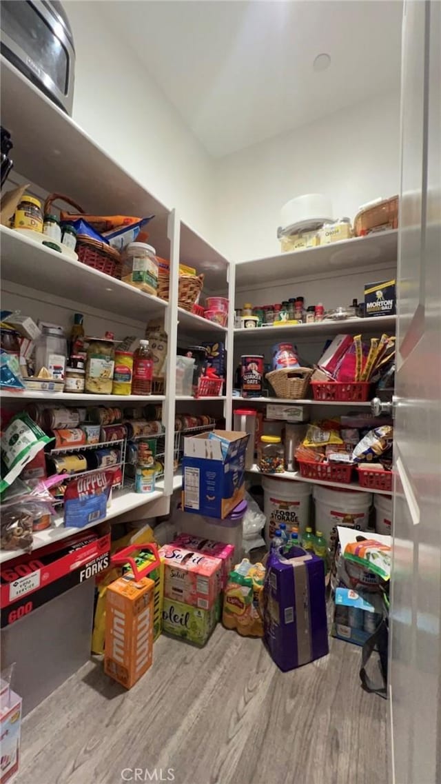 view of pantry