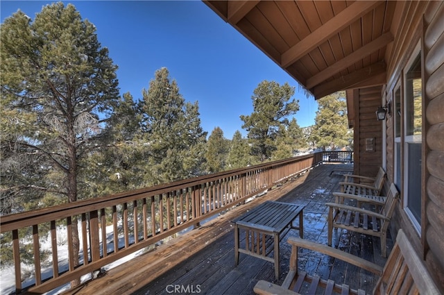 46727 Minnow, Big Bear City, CA 92314 - view of deck