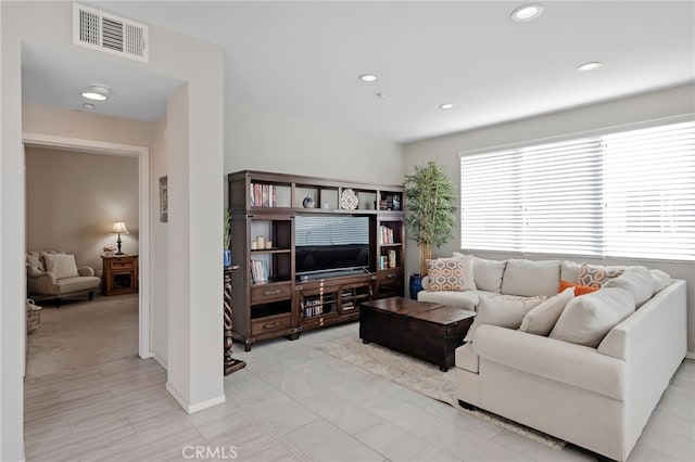 view of living room