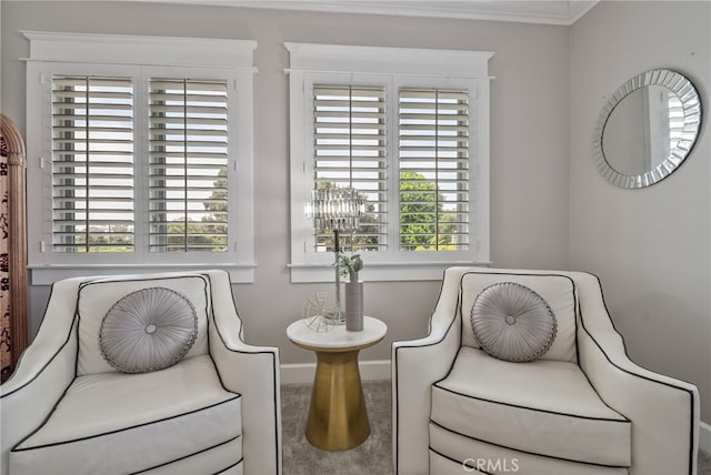 view of sitting room