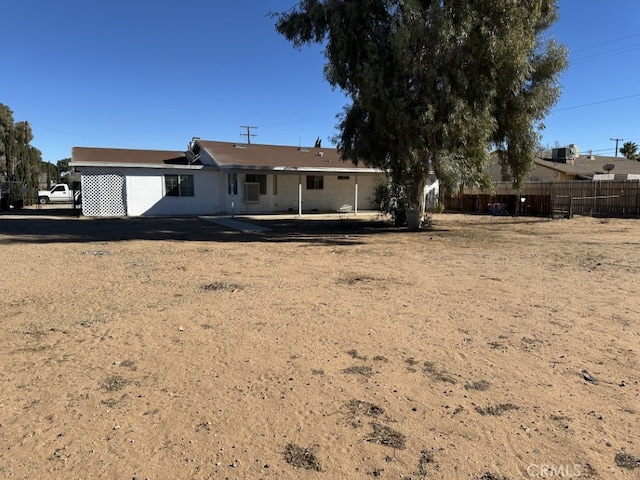 view of back of house