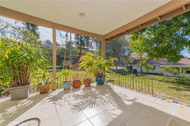 view of patio