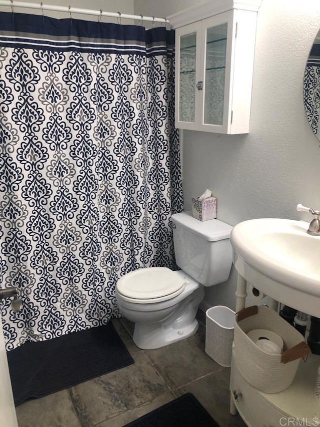 bathroom with toilet