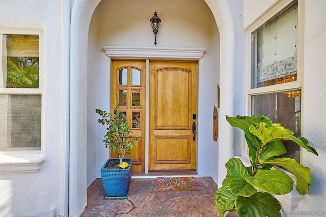 view of property entrance