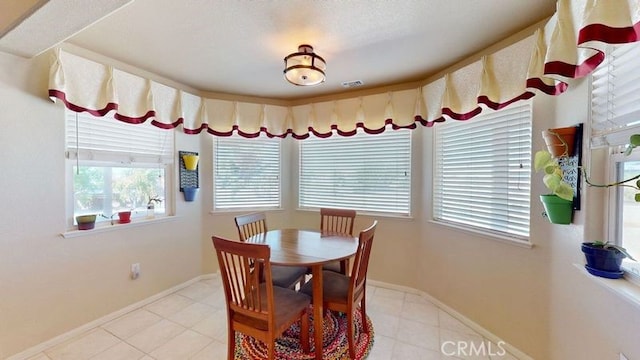 view of dining space