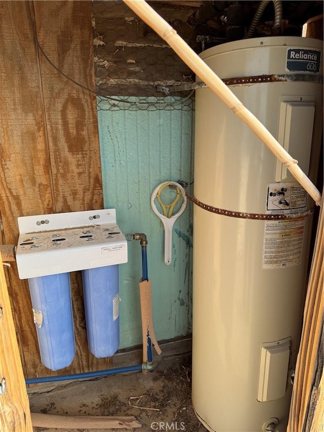 utilities with electric water heater