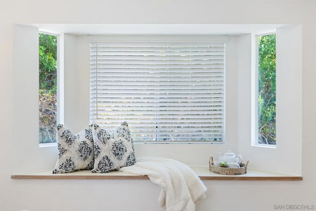 interior space featuring plenty of natural light