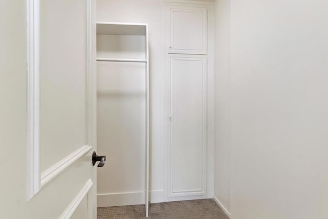 view of closet