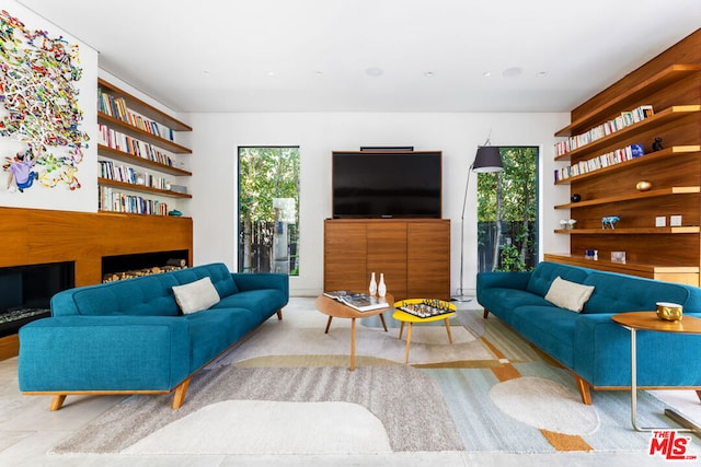 view of living room