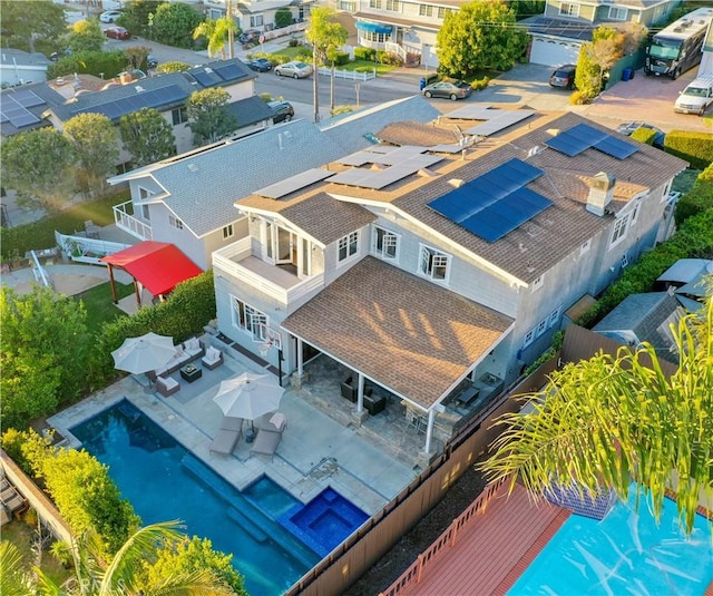 562 24th Pl, Hermosa Beach, CA 90254 - aerial view of residential area