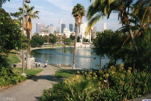 2121 James M Wood Blvd Unit 224, Los Angeles, CA 90006 - water view featuring city skyline