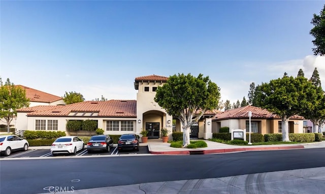 view of mediterranean / spanish house