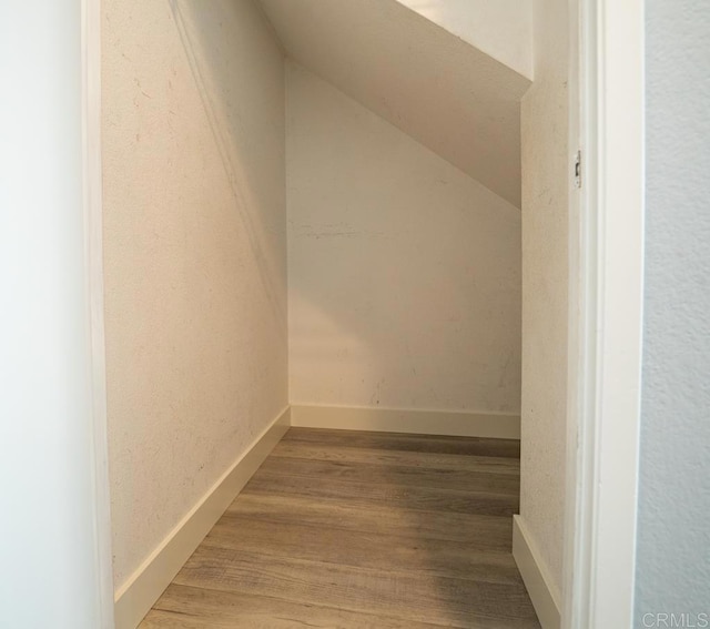 interior space featuring hardwood / wood-style floors