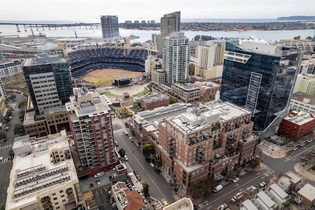 city view featuring a water view