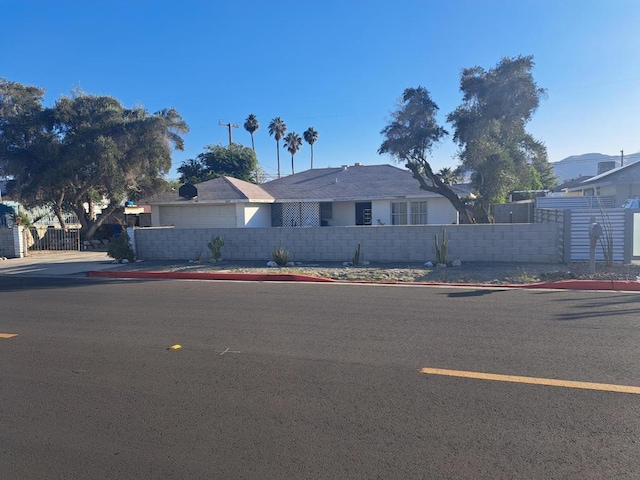 view of ranch-style home