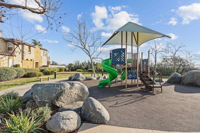 view of playground