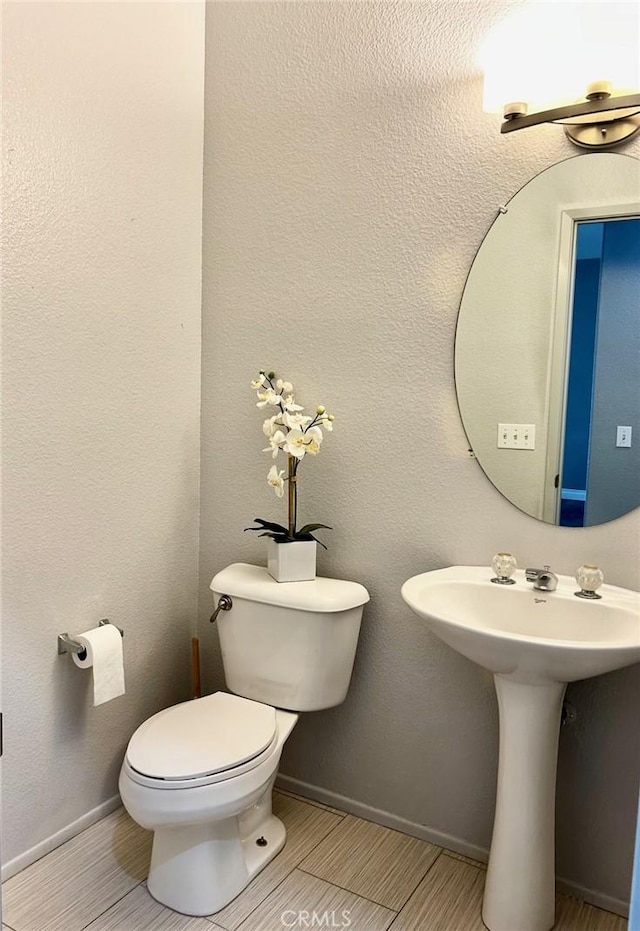 bathroom with toilet