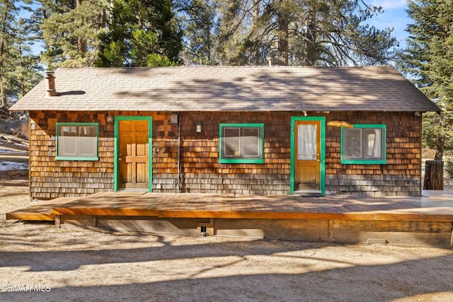 view of ranch-style house