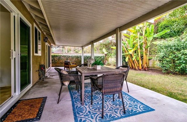 view of patio / terrace